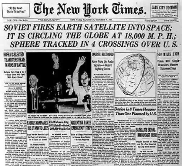 4 октября 1957 года День начала Космической эры человечества