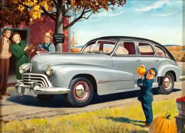 Американская автомобильная иллюстрация XX века