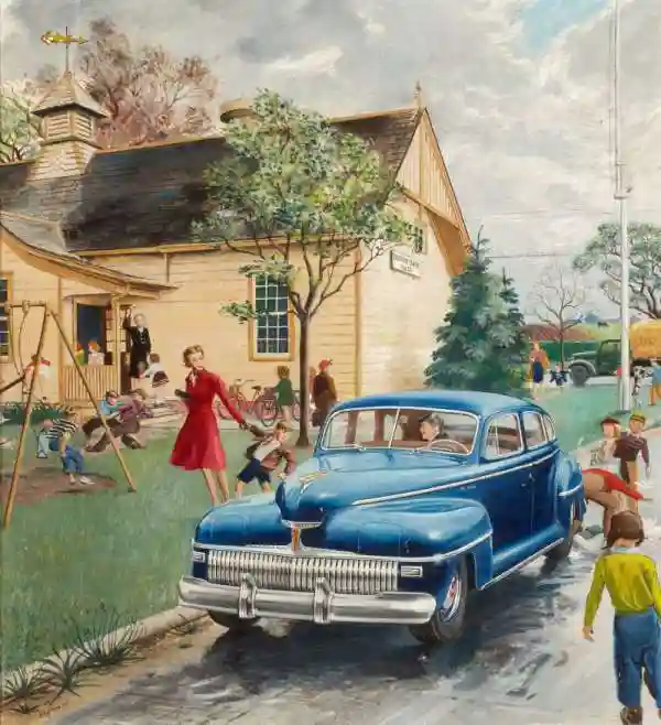 Американская автомобильная иллюстрация XX века