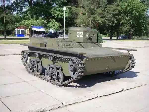 Малые и лёгкие танки СССР. Т-38