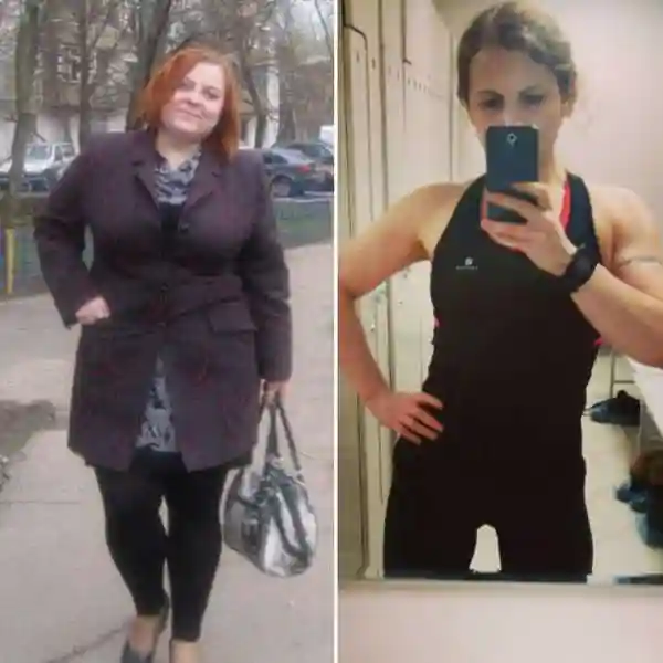 Мое "до и после похудения"