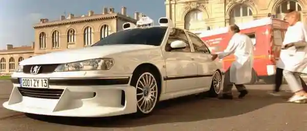 Копия такси Peugeot 406 из фильма