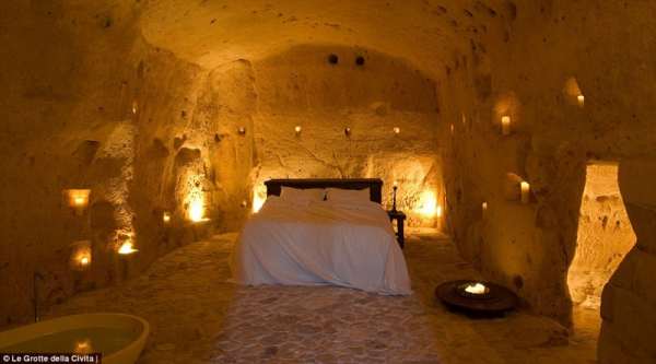 Пещерные отели