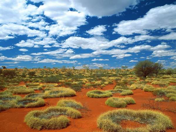 Австралия, Пейзажи пустынной Австралии
