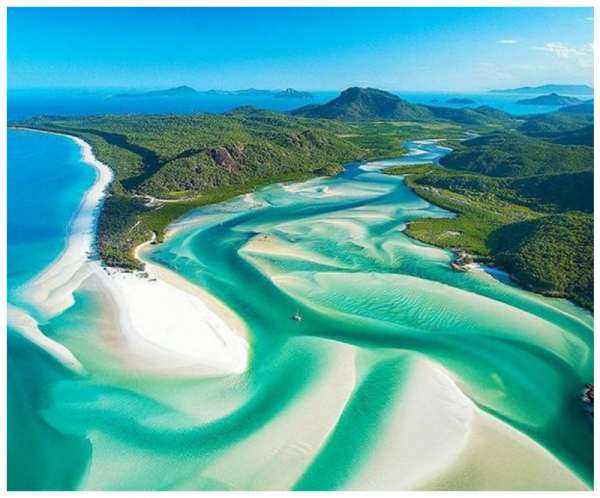 Австралия, Пляж Белый рай