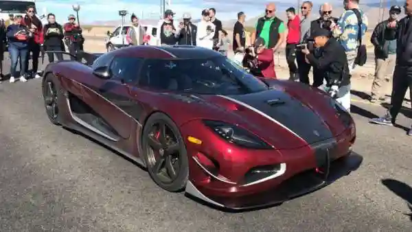 Koenigsegg Agera RS установил новый рекорд скорости