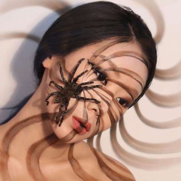 Оптические иллюзии от корейского визажиста Дайн Юн 