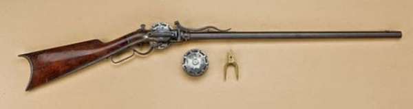 Необычные револьверы и винтовки Джона Кохрэйна
