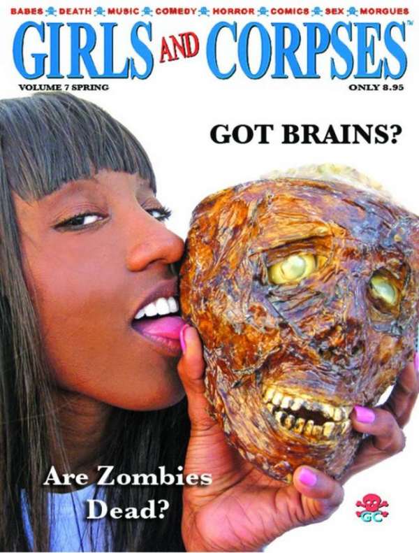 Эротический журнал для фанатов зомби