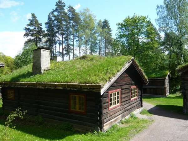 Самая экологичная кровля: мох и газоны на крышах домов