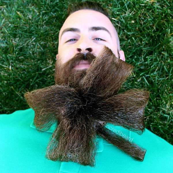 Mr. Incredibeard и его эпические скульптуры из бороды 