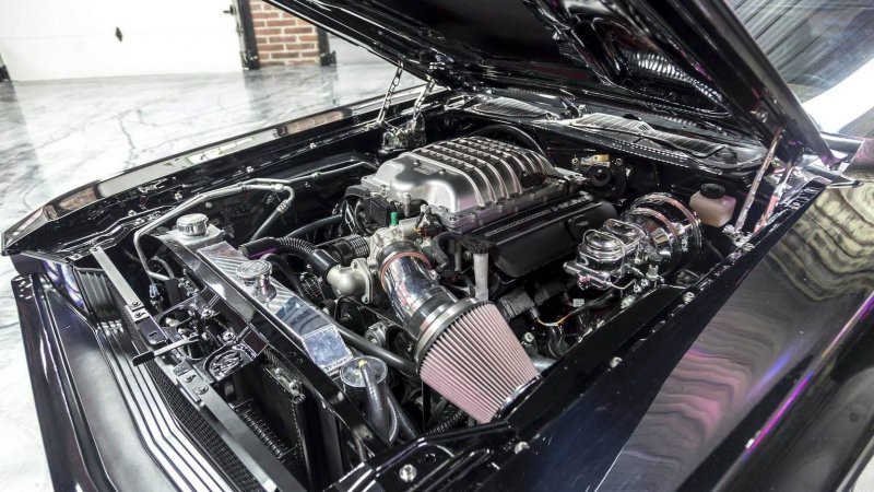 Dodge Challenger 1970 года с двигателем от современного SRT Hellcat