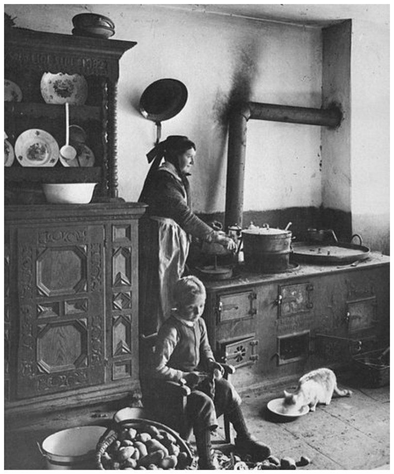 1903 всячина, интересное, история, кухня, плита, факты