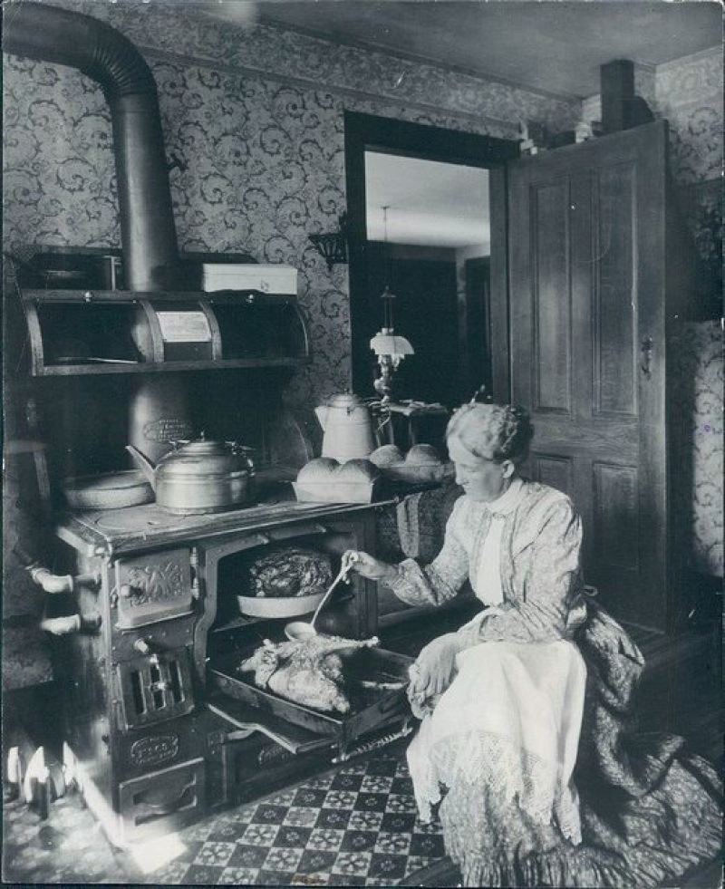 Где ваши прабабушки варили кашку для ваших бабушек, или история плиты всячина, интересное, история, кухня, плита, факты