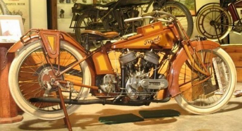 Мотоцикл Traub археология, история, находки