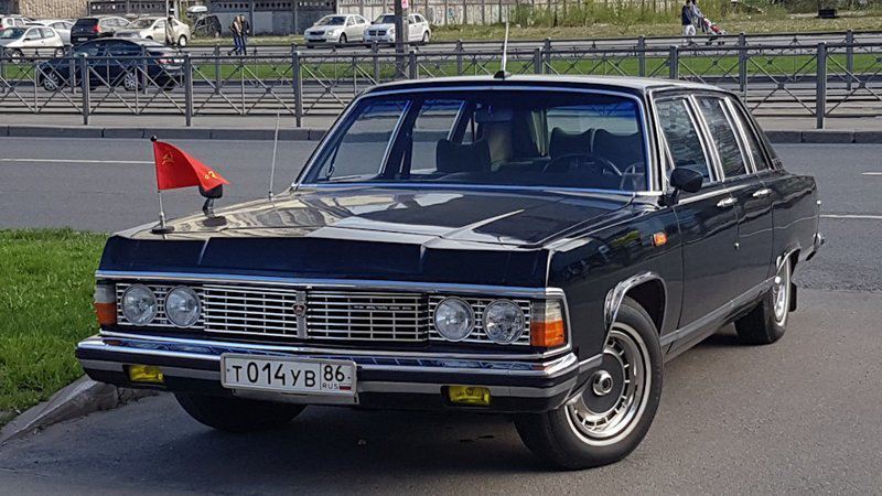 ГАЗ-14 автомобили, газ, фоторепортаж