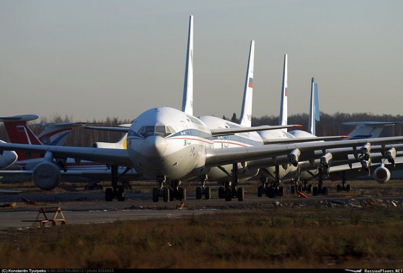 Исторический взлет Ил-96-300 Ил96, Ильюшин, авиация, домодедово
