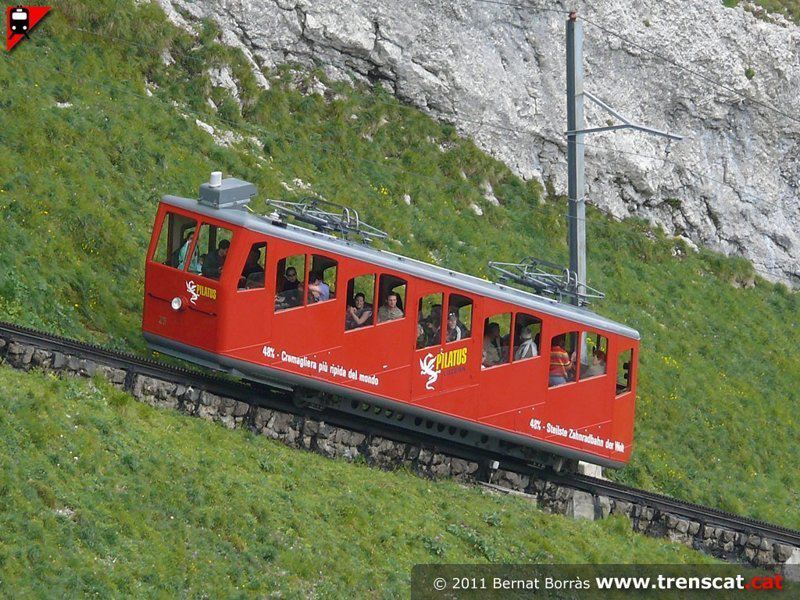 Пилатусбан — самая крутая железная дорога в мире горы, поезд, швейцария