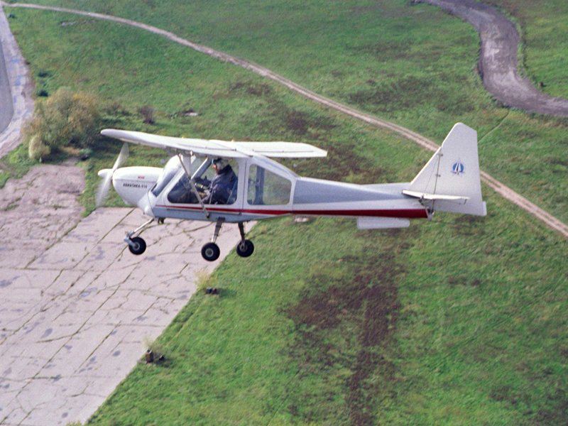 Авиатика-МАИ-910 лёгкой и сверхлёгкой авиации России, самолёты, фоторепортаж