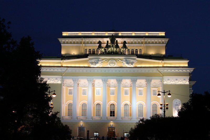 Александринский театр Красивые здания, СПб, дворцы