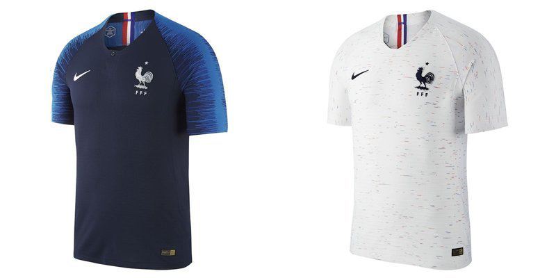 Домашняя и выездная форма сборной Франции спорт, футбол., чм-2018