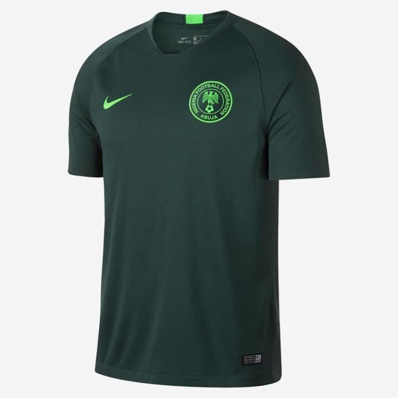 Выездная форма сборной Нигерии спорт, футбол., чм-2018