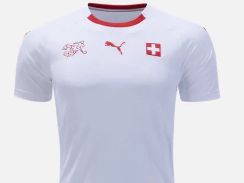 Гостевая форма сборной Швейцарии спорт, футбол., чм-2018