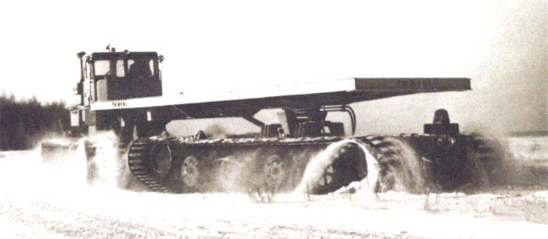 Сочленённый болотоход БТ361А-01 «Тюмень»