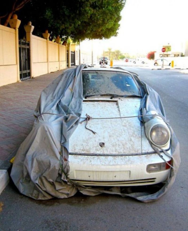 Миф о брошенных автомобилях в Дубае 