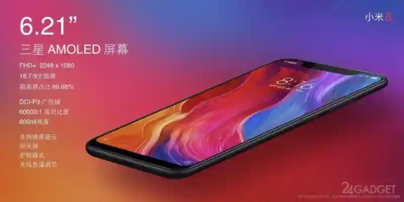 Xiaomi представила три флагмана: Mi 8, Mi 8 SE и Mi 8