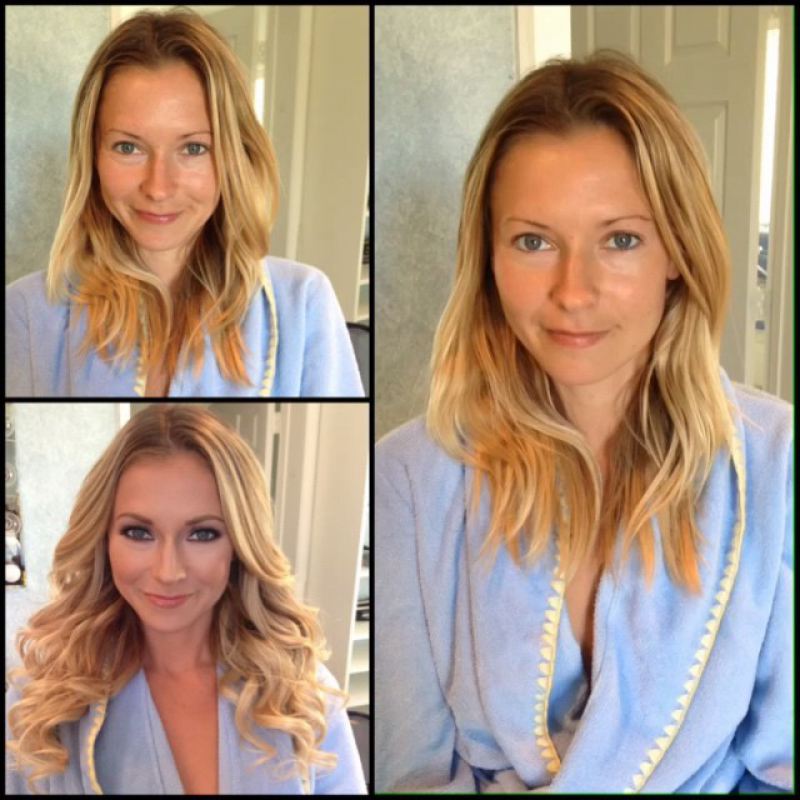 Фотографии моделей плейбоя до и после макияжа 