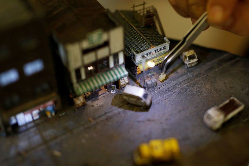 Тайваньский дизайнер создал мир своих воспоминаний в миниатюре