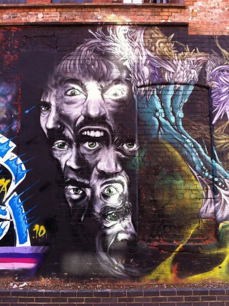 Классные граффити из Лондона 
