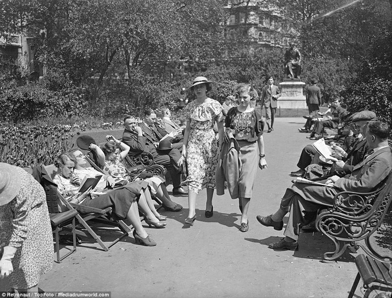 Как выглядела рекордная жара августа 1937-го в Лондоне