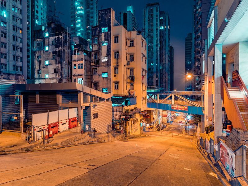 Крошечные дома Гонконга в фотопроекте Николауса Грюнвальда