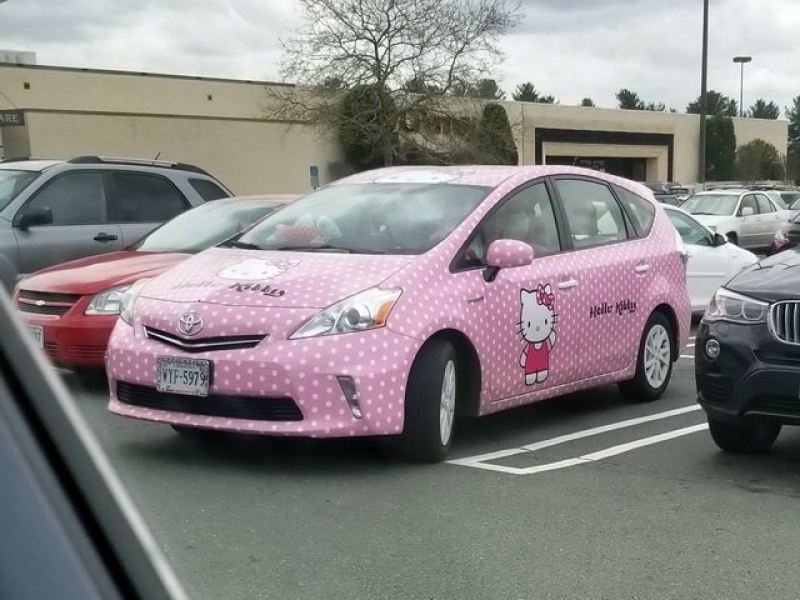 Автовсячина. Розовые