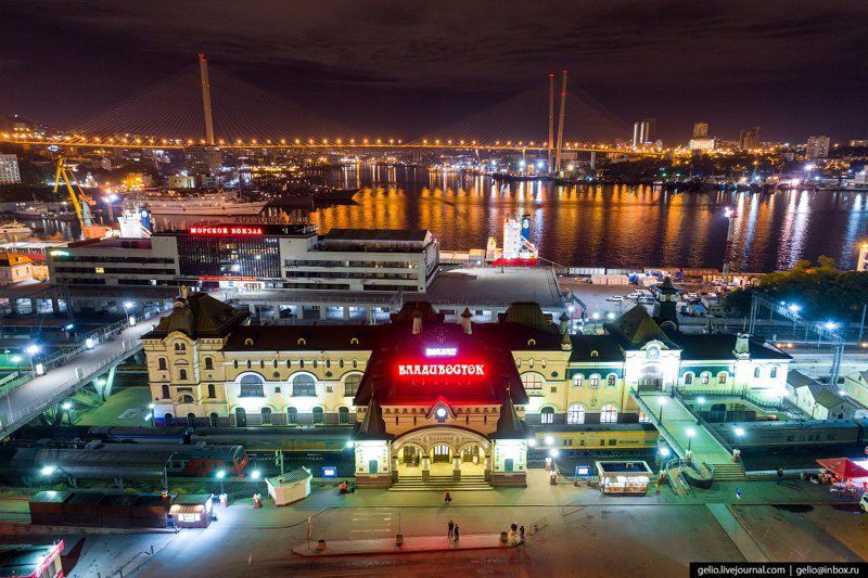 Владивосток с высоты: русский Сан-Франциско