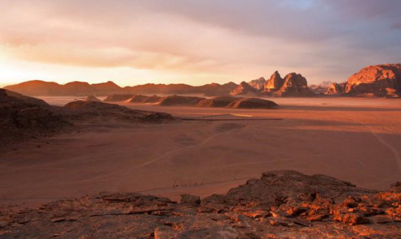 Марсианская пустыня на Земле (10 фото)