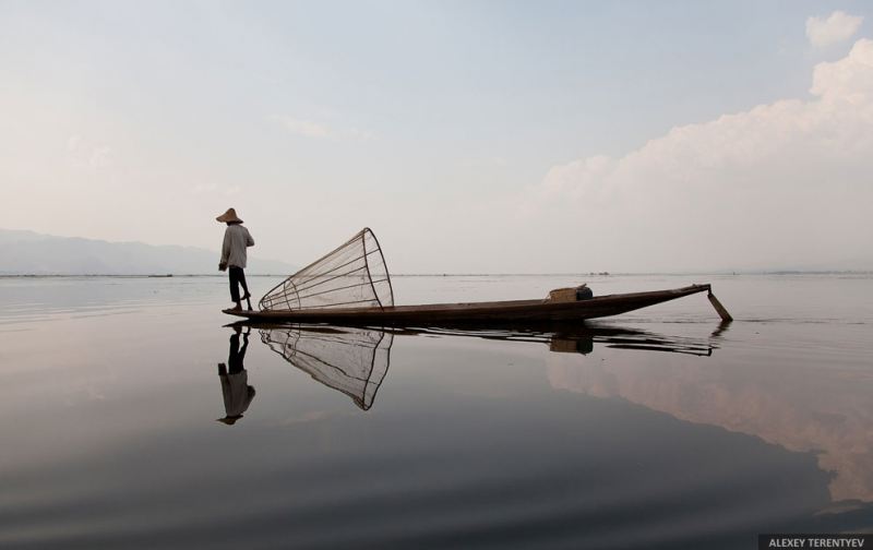 Жизнь Мьянмы на воде в фотографиях