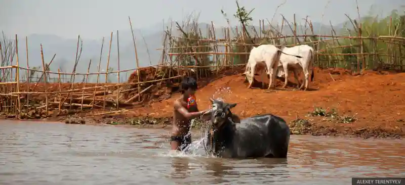 Жизнь Мьянмы на воде в фотографиях