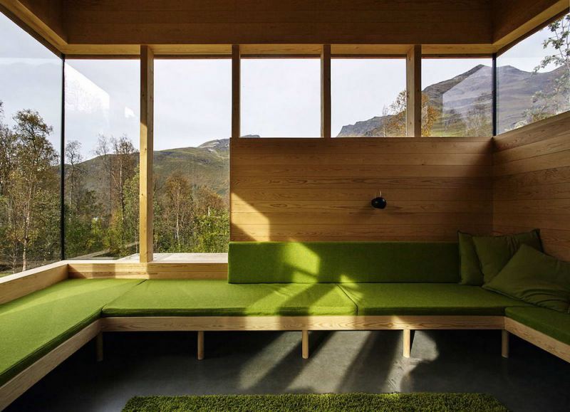 Маленький дачный домик в Норвегии