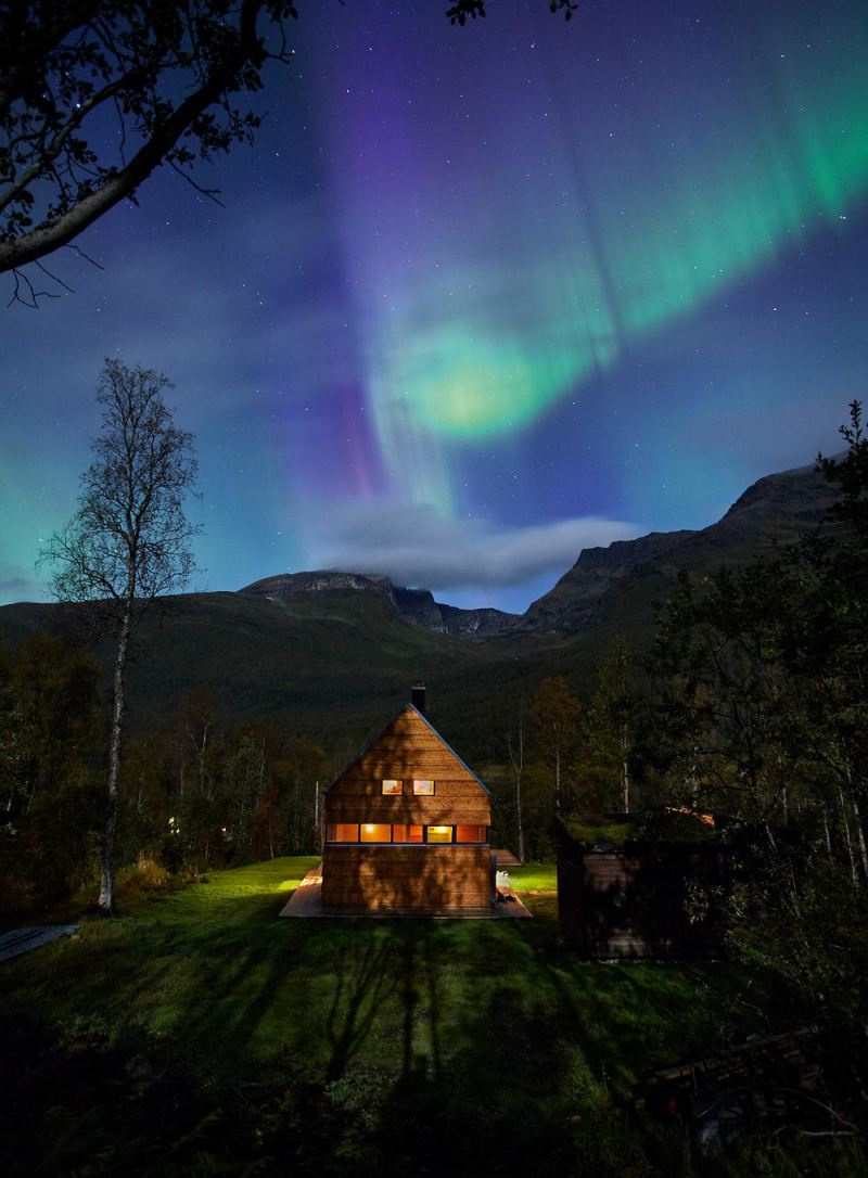 Маленький дачный домик в Норвегии