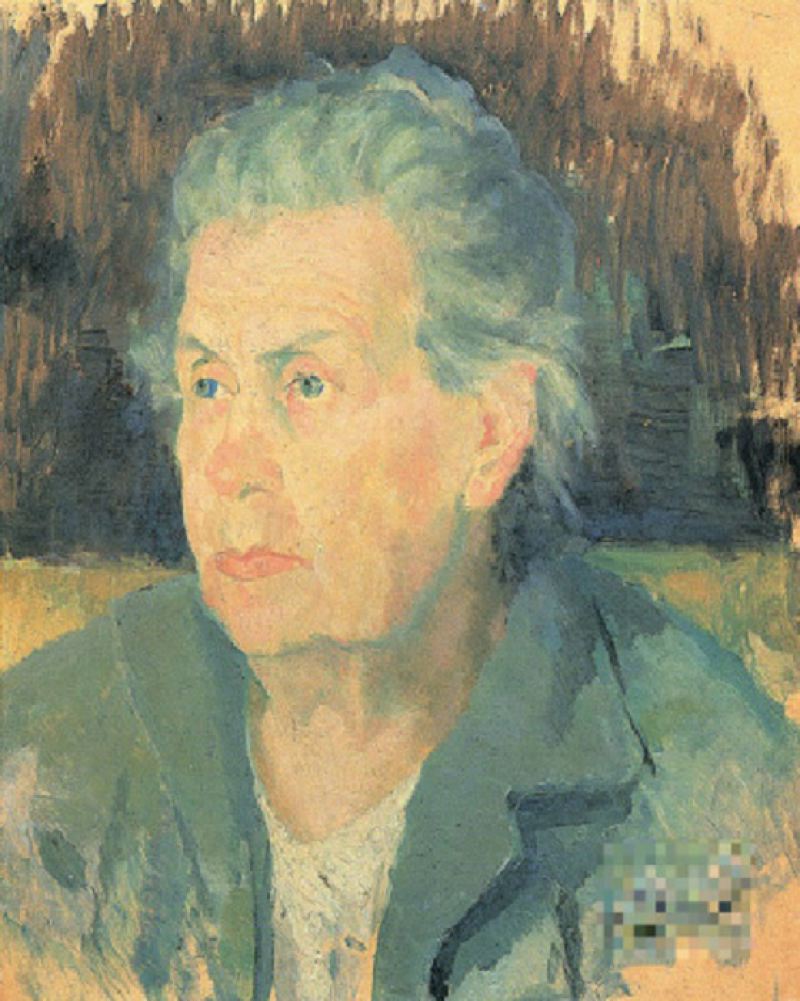 Малевич портрет матери 1932