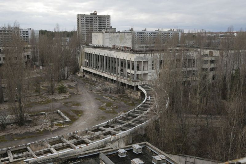 Самые экологически загрязненные места мира, Чернобыль, Украина — авария на атомной электростанции. 