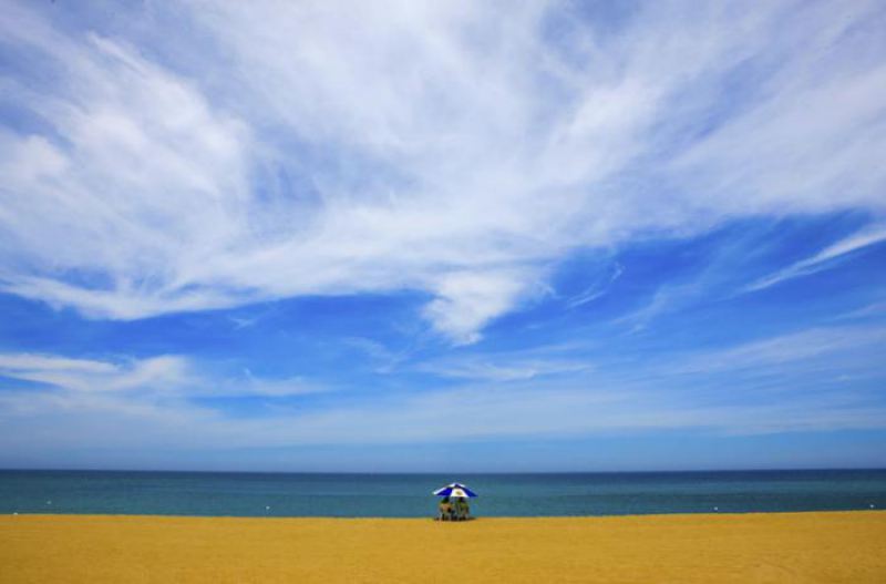 Особенности пляжного отдыха по-корейски (7 фото)