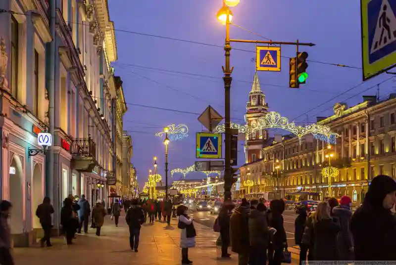 Санкт-петербург в ожидании праздника