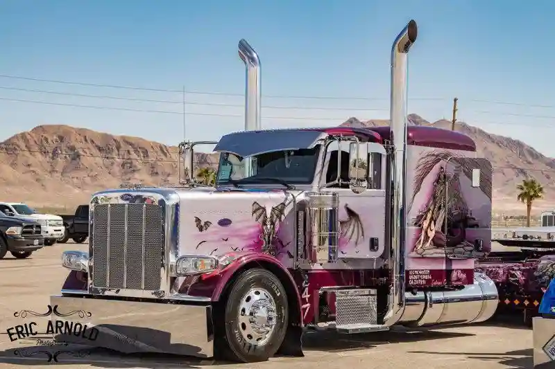 Тюнингованные грузовики Peterbilt, от которых дух захватывает