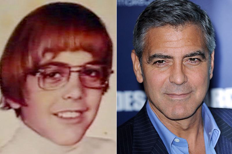 Звезды, которые в детстве были "гадкими утятами", Джордж Клуни 