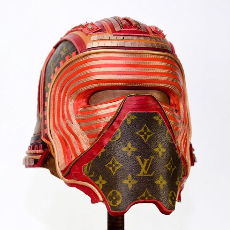 Персонажи "Звёздных войн" из старых сумок Louis Vuitton