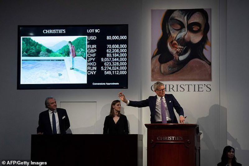 Художник Дэвид Хокни побил мировой рекорд, продав свое полотно при